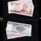 Lot of 18 Uncirculated Upper Korea Notes - 5 Won to 5000 Won, Various Dates/Denoms Grades Brilliant
