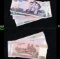 Lot of 19 Uncirculated Upper Korea Notes - 5 Won to 5000 Won, Various Dates/Denoms Grades Brilliant