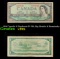 1954 Canada $1 Banknote P# 74b, Sig. Beattie & Rasminsky Grades vf+