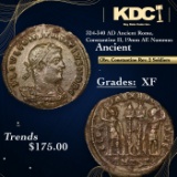 324-340 AD Ancient Rome, Constantine II, 19mm AE Nummus Ancient Grades vf