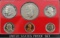 1976 United States Mint Proof Set 6 coins - No Outer Box