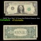 1963B $1 Green Seal Federal Reserve Note Grades vf details