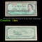 1954 Canada 1 Dollar Banknote P# 75b, Sig. Beattie & Rasminsky Grades vf++