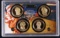 2010 US Mint Presidential $1 Coin Proof Set No Outer Box