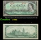 1967 Canada $1 Centennial Issue Banknote P# 84a Grades vf+