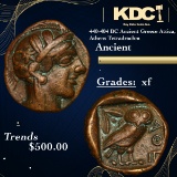 440-404 BC Ancient Greece Attica, Athens Tetradrachm Ancient Grades xf