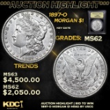 ***Auction Highlight*** 1897-o Morgan Dollar $1 Graded Select Unc BY USCG (fc)