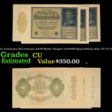 3x Consecutive 1922 Germany 10,000 Marks 