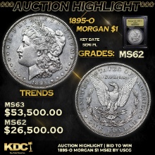 ***Auction Highlight*1895-o Morgan Dollar 1 Graded
