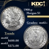 1900-p Morgan Dollar 1 Grades GEM+ Unc