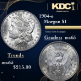 1904-o Morgan Dollar 1 Grades GEM Unc