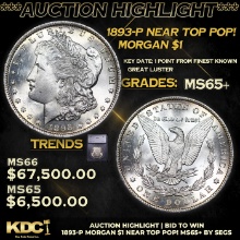***Auction Highlight*** 1893-p Morgan Dollar