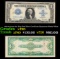 1923 $1 large size Blue Seal Silver Certificate Grades vf++ Signatures Woods/White