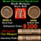 Lincoln Wheat Cent 1c Mixed Roll Orig Brandt McDonalds Wrapper, 1918-d end, 1908 Indian other end