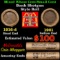Lincoln Wheat Cent 1c Mixed Roll Orig Brandt McDonalds Wrapper, 1916-d end, 1901 Indian other end
