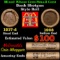 Lincoln Wheat Cent 1c Mixed Roll Orig Brandt McDonalds Wrapper, 1917-d end, 1908 Indian other end