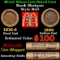 Lincoln Wheat Cent 1c Mixed Roll Orig Brandt McDonalds Wrapper, 1916-d end, 1900 Indian other end