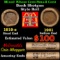 Lincoln Wheat Cent 1c Mixed Roll Orig Brandt McDonalds Wrapper, 1919-s end, 1901 Indian other end