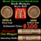 Lincoln Wheat Cent 1c Mixed Roll Orig Brandt McDonalds Wrapper, 1916-d end, 1903 Indian other end