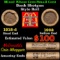 Lincoln Wheat Cent 1c Mixed Roll Orig Brandt McDonalds Wrapper, 1918-d end, 1902 Indian other end