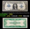 1923 $1 large size Blue Seal Silver Certificate Grades vf++ Signatures Woods/White