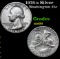 1976-s Silver Washington Quarter 25c Grades GEM+ Unc