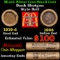 Lincoln Wheat Cent 1c Mixed Roll Orig Brandt McDonalds Wrapper, 1919-d end, 1906 Indian other end