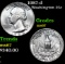 1987-d Washington Quarter 25c Grades GEM++ Unc