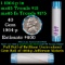 BU Shotgun Jefferson 5c roll, 1964-p 40 pcs Bank $2 Nickel Wrapper OBW