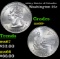 2009-p District of Columbia Washington Quarter 25c Grades GEM++ Unc