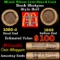 Lincoln Wheat Cent 1c Mixed Roll Orig Brandt McDonalds Wrapper, 1920-d end, 1903 Indian other end