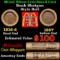 Lincoln Wheat Cent 1c Mixed Roll Orig Brandt McDonalds Wrapper, 1916-d end, 1907 Indian other end