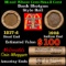 Lincoln Wheat Cent 1c Mixed Roll Orig Brandt McDonalds Wrapper, 1917-d end, 1902 Indian other end