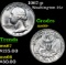 1967-p Washington Quarter 25c Grades GEM++ Unc