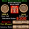 Lincoln Wheat Cent 1c Mixed Roll Orig Brandt McDonalds Wrapper, 1916-d end, 1907 Indian other end