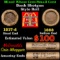Lincoln Wheat Cent 1c Mixed Roll Orig Brandt McDonalds Wrapper, 1917-d end, 1888 Indian other end