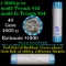 BU Shotgun Jefferson 5c roll, 2005-p Ocean 40 pcs Bank $2 Nickel Wrapper