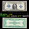 1923 $1 large size Blue Seal Silver Certificate Grades xf Signatures Speelman/White