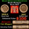 Lincoln Wheat Cent 1c Mixed Roll Orig Brandt McDonalds Wrapper, 1916-d end, 1907 Indian other end