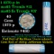 BU Shotgun Jefferson 5c roll, 1979-p 40 pcs Bank $2 Nickel Wrapper OBW
