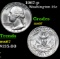 1967-p Washington Quarter 25c Grades GEM++ Unc