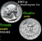 1967-p Washington Quarter 25c Grades GEM+ Unc