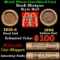 Lincoln Wheat Cent 1c Mixed Roll Orig Brandt McDonalds Wrapper, 1919-d end, 1906 Indian other end