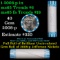BU Shotgun Jefferson 5c roll, 2008-d 40 pcs Bank $2 Nickel Wrapper OBW