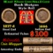 Lincoln Wheat Cent 1c Mixed Roll Orig Brandt McDonalds Wrapper, 1917-d end, 1906 Indian other end