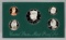 1998 United States Mint Proof Set 5 coins No Outer Box
