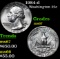 1984-d Washington Quarter 25c Grades GEM++ Unc