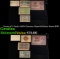 Group of 5 Early 1900's German Hyperinflation Notes WWI