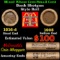 Lincoln Wheat Cent 1c Mixed Roll Orig Brandt McDonalds Wrapper, 1916-d end, 1903 Indian other end