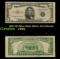 1953 $5 Blue Seal Silver Certificate Grades vf+